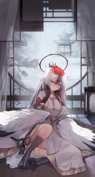 I was captured by a noble, and after getting my wings clipped, was kept around as little more than a colorful decoration, and another source of income…