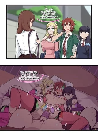 I want to be the black haired girl, small and shy but secretly really slutty for futas