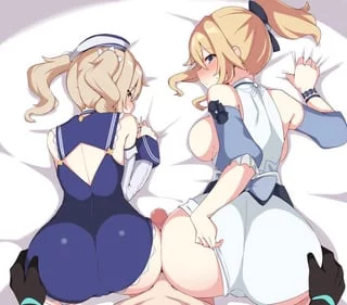 If you had to choose who to fuck, (Barbara) or (Jean)? Or do want to be them?
