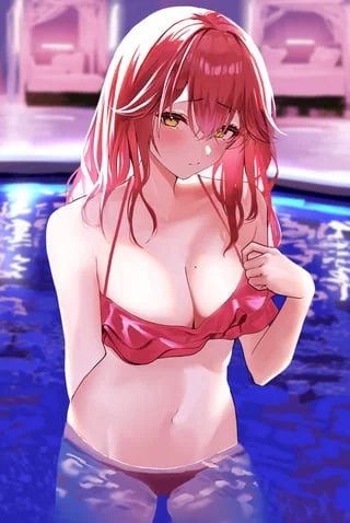 Nighttime Swim