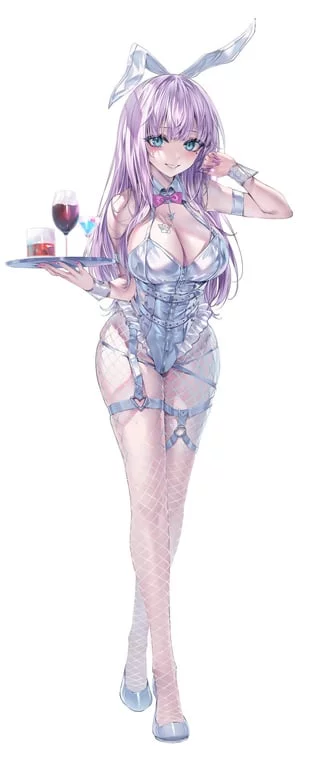 Silver Bondage Bunny