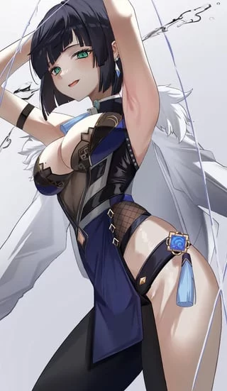 Yelan flexing