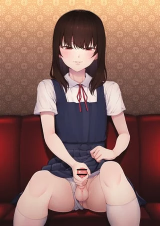 Fufufu, ready to welcome my girlcock?