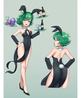(Tatsumaki) will be your personal waitress this night, what do you think?