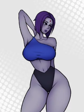 Who's ready for a hot goth-themed summer with Raven? (@SpellKasper) [Teen Titans]
