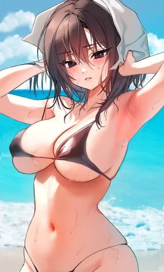 Ishimi at the Beach