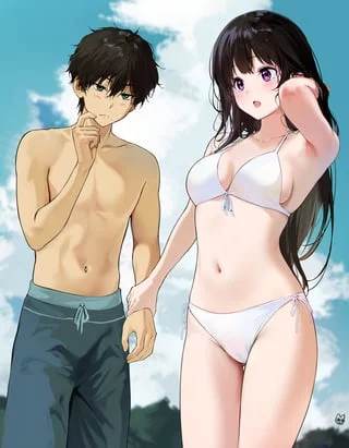 Oreki & Chitanda [Hyouka]