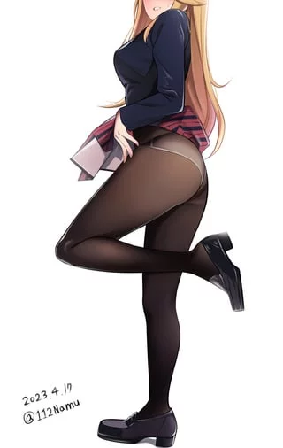 JK in black pantyhose (Namu@お仕事募集中) [Original]