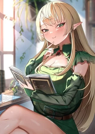 Studious Elf Adventurer