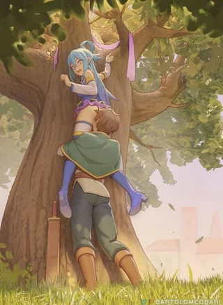 Aqua Up In A Tree (Bartolomeobari)