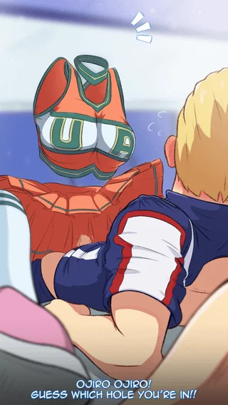 Hagakure Tooru and Ojiro Mashirao (GreatM8) [My Hero Academia]