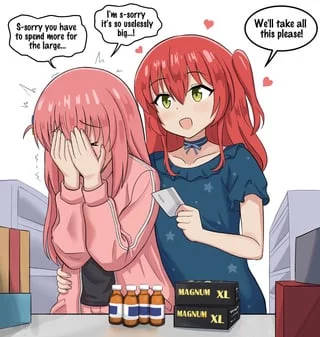 Bocchi and Kita's Sus Purchase