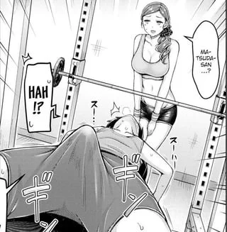 Did you finish your set? You seem very stiff already...