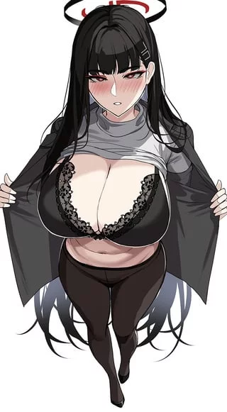 Rio's tiddies [Blue Archive]