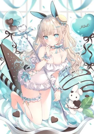 Mint Chocolate Bunny (Wasabilabel)
