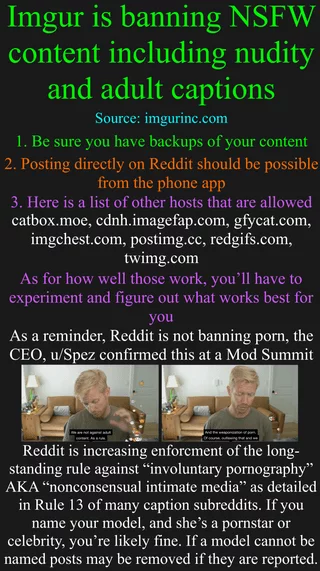 Imgur Banning Porn