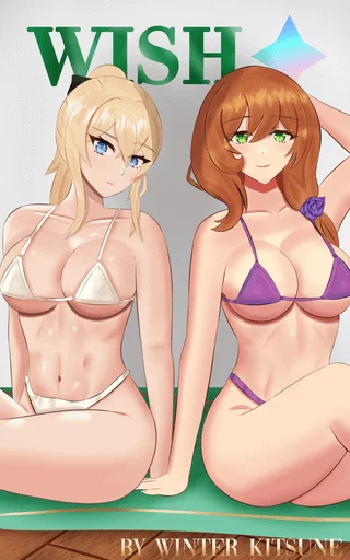 I'll be doing a small artbook with Mondstadt girls. Jean and Lisa are in the cover.