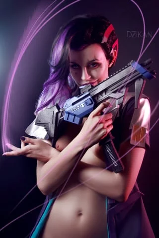Sombra cosplay photoshoot by Dzikan