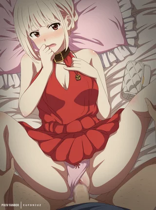 I know I shouldn't be letting my uncle fuck me raw like this, but now that he gave me this collar, I guess I should accept that I'm his completely from now on~