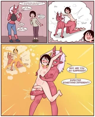 I wanna be a hung futa oni who tricks cuties of all genders into servicing my girl dick~