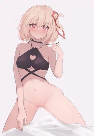 Chisato's pussy is dripping (Lycoris Recoil) [Pure White A Type / 純白A型]
