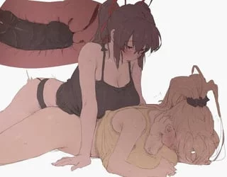 Telling my friend about my cheating bf lead to drinking, which lead to touching, which finally lead to a whole new world~