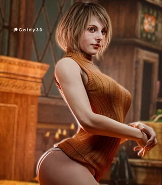 Ashley (Goldy_3D) [Resident Evil]