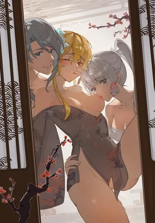 It will be threesome tonight
