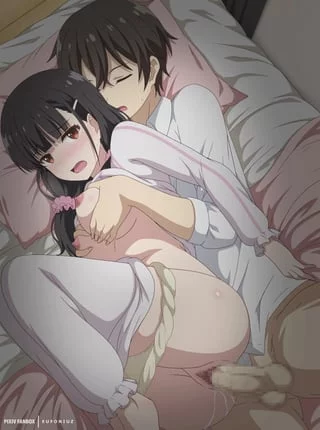 "Hnngh... b-big brother, stop it, I only wanted to check up on something..." (I want to be your sister who you fuck in your sleep)