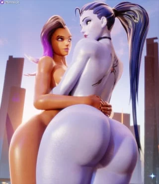 Sombra & Widowmaker (nemesis 3d)