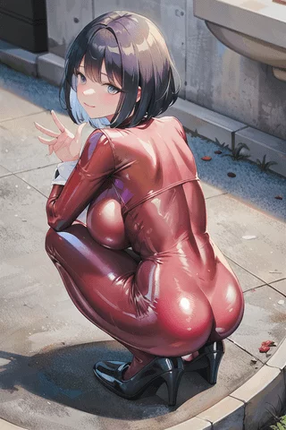 Bright Red Latex