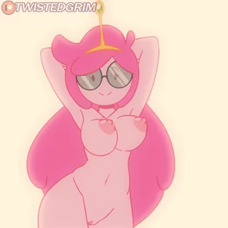 Princess bubblegum showing her royal moves