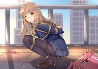 H-Hey, you! C-can you help me..?
