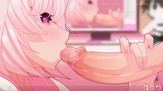 Head empty no thoughts, just wanna be a cute girl sucking your dick.