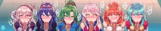 Which (Fire Emblem Girl) is your fav?~ out of these 6 I’d pick Lyn or Lucina to suck me off~