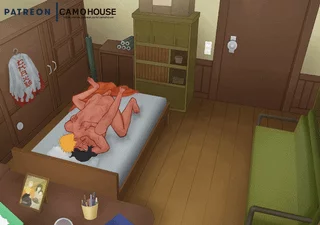 Naruto and hinata when kids at school