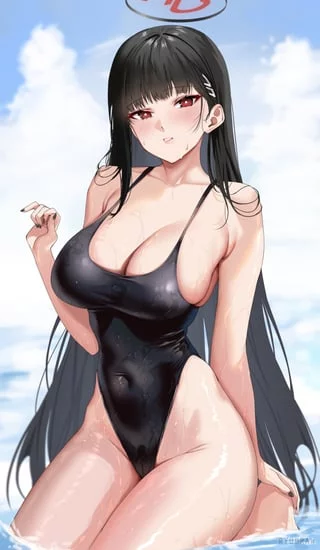 Swimsuit Rio (Ryudraw) [Blue Archive]