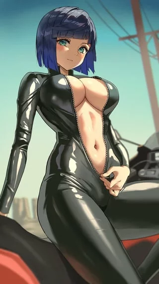 Rider Suit Yelan [Genshin Impact]