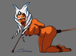 Ahsoka Enjoying her Punishment (sixdraws4u)