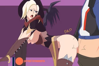 Mercy Bent Over And Fucked From Behind (ZeroMomentai) [Overwatch]