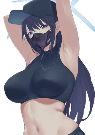 Saori's armpits