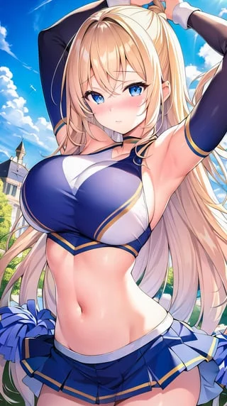 Cheerleader Midriff