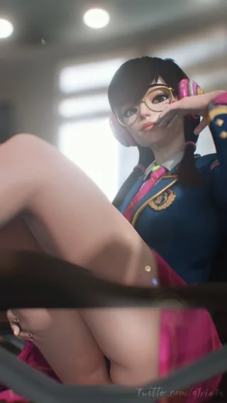 (Dva) and (Overwatch) GIrls still have me horny as hell