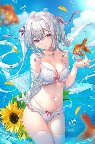 Underwater flower [original]