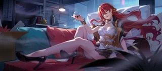 Himeko at Home [Honkai: Star Rail]