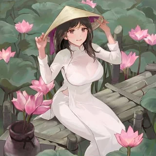 I want to be a cute Southeast Asian girl you meet on your trip here. (She's ignorant about the war.)