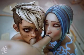 Maya and Tyreen (XieAngel) [Borderlands 3]