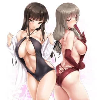 Shiho Nishizumi & Chiyo Shimada [Girls und Panzer]