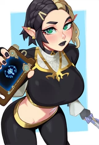 Emo Zelda (Qtori) [The Legend Of Zelda]