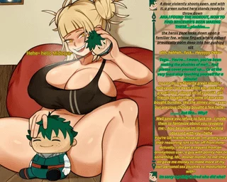 A Plushy Plot Device [Part 3/3] [MHA/My Hero Academia] [Himiko Toga] [Big tits] [yandere] [male pov(deku)] [comedic] [Artist-Melon Puff]